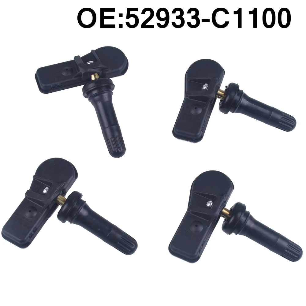 Датчик давления в шинах 4 шт. TPMS 52933C1100 52933-C1100 для Hyundai Sonata 2014 2015 2016 2017 2018 2019 |