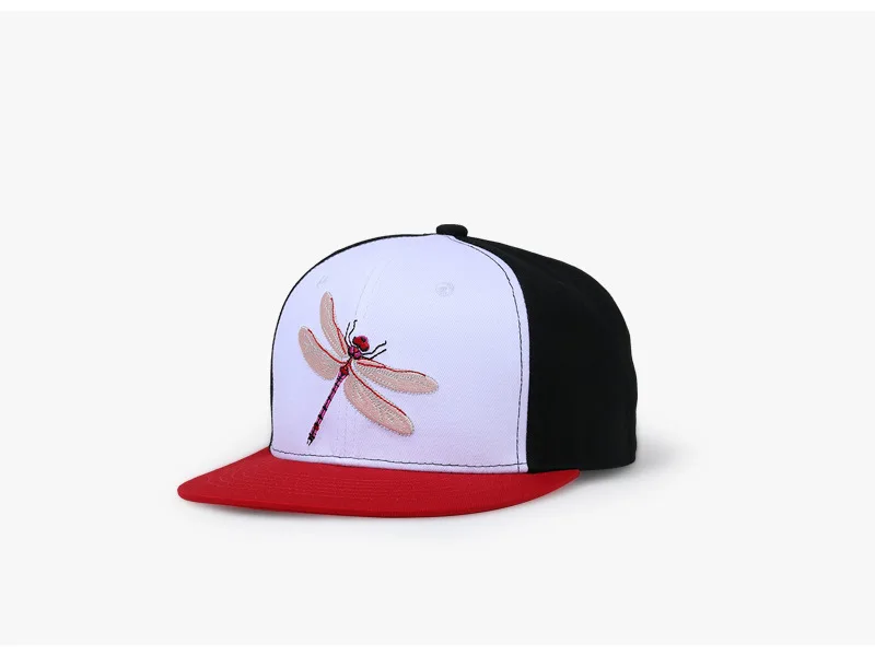 

football team contrast color hat Hiphop embroidered logo baseball cap outdoor unsex Sport climbing hat to shade fan supplies