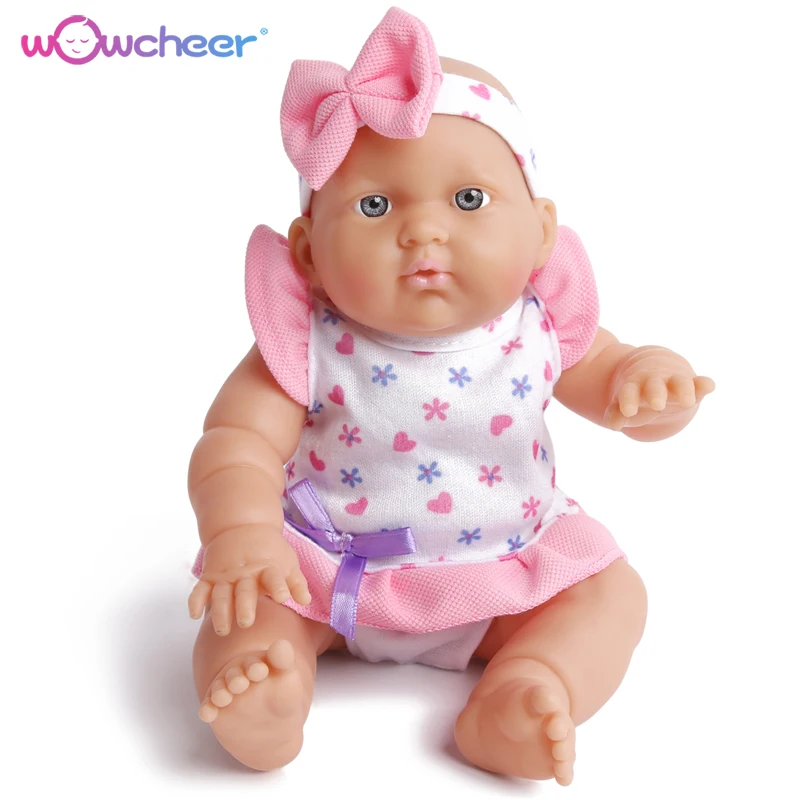 

WOWCHEER 9" 25cm Reborn Baby Dolls Girls Toys Simulation Newborn Toddler Babies Dolls for Girls Playmate Boneca Oyuncak