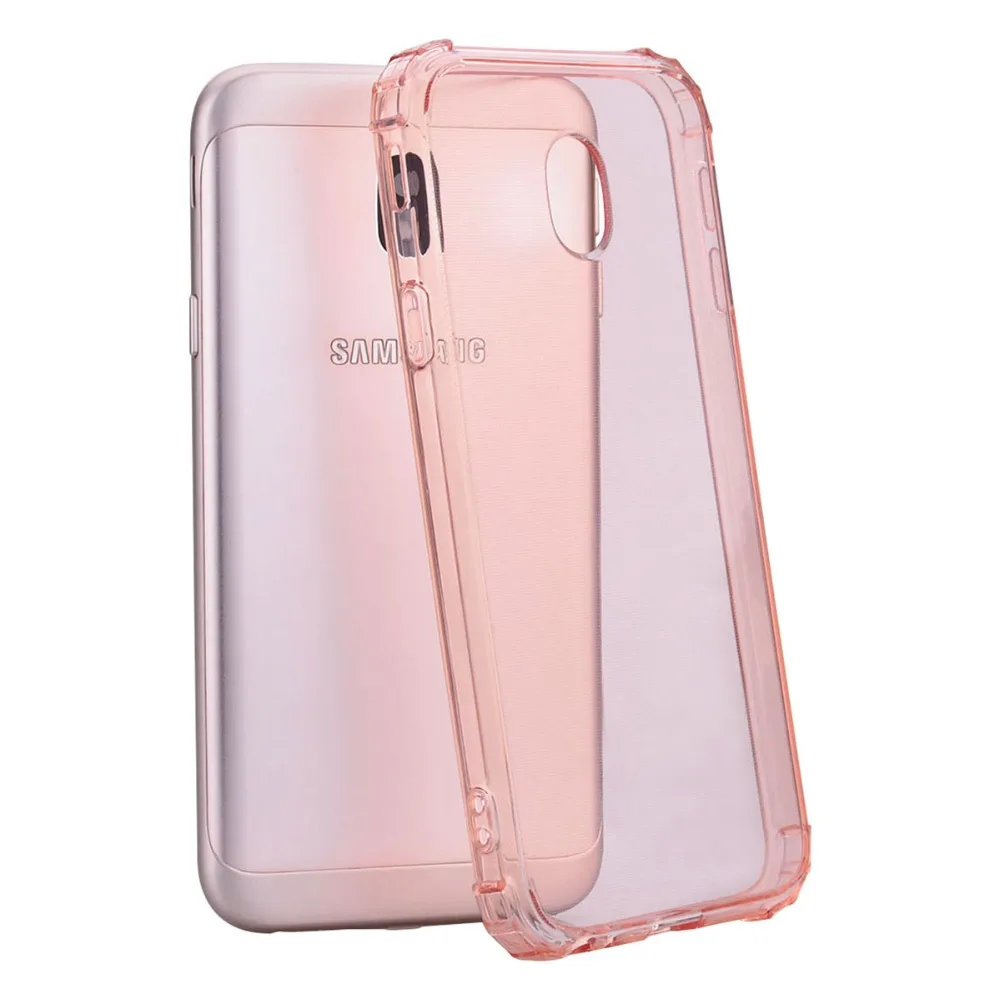 

For Samsung A8 2018 Shockproof Full Protection Transparent Silicone Case for Samsung J330 J530 J730 A8 Plus 2018 Air Bag Case