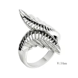 BG-86 Винтаж серебро Цвет кольцо для Для женщин Для мужчин изысканный Нержавеющая сталь палец кольцо яркие свадебные украшения Шарм подарок