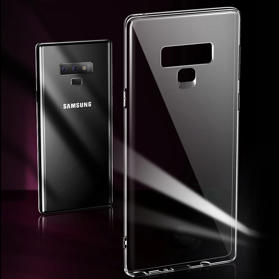 

TPU Case For Samsung Galaxy Note 9 Silicone Full Cover Note9 Protective Protector Clear Soft TPU Phone Case For Galaxy Note9