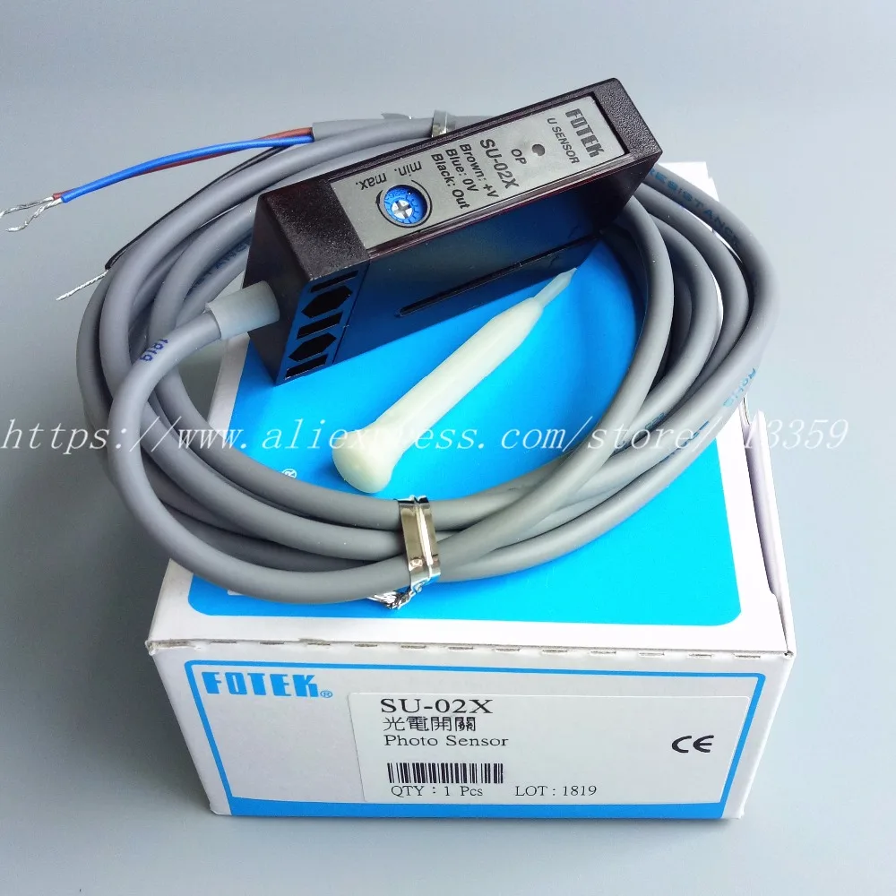 Фотоэлектрический переключатель SU-02X FOTEK NPN NO HIGH SPEED U TYPE LABEL SENSOR 100% новый и