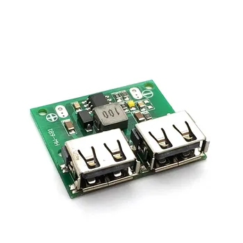 

9V 12V 24V to 5V DC-DC Step Down Charger Power Module Dual USB Output Buck Voltage Board 3A Car Charge Charging Regulator 6-26V