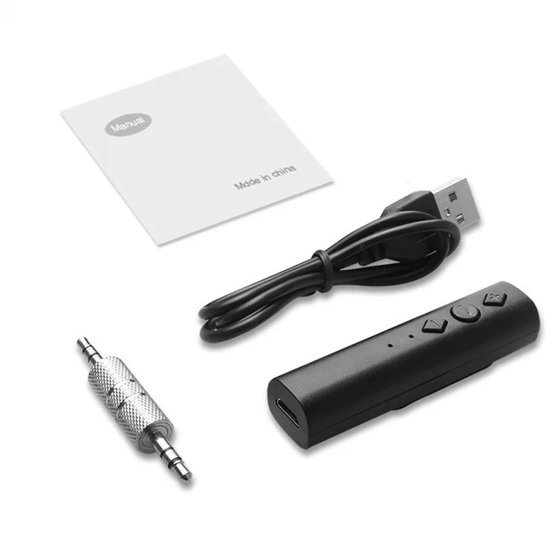 Bluetooth Car Kit Aux аудио приемник адаптер 3 5 мм 4 2 громкой музыки автомобиля для