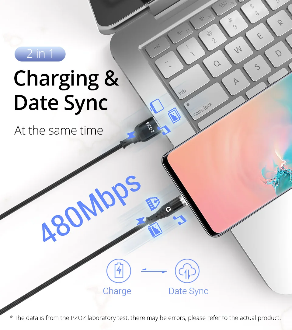 PZOZ Магнитный Micro USB кабель Магнитный usb type C для iphone 11 pro xiaomi Быстрая зарядка usb c кабель магнит зарядное устройство type c кабель