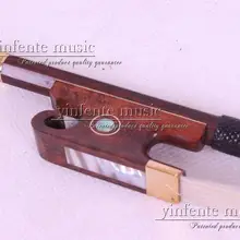 Одна Скрипка Лук кость лягушка бразильская круглая палка Новинка 4/4 10