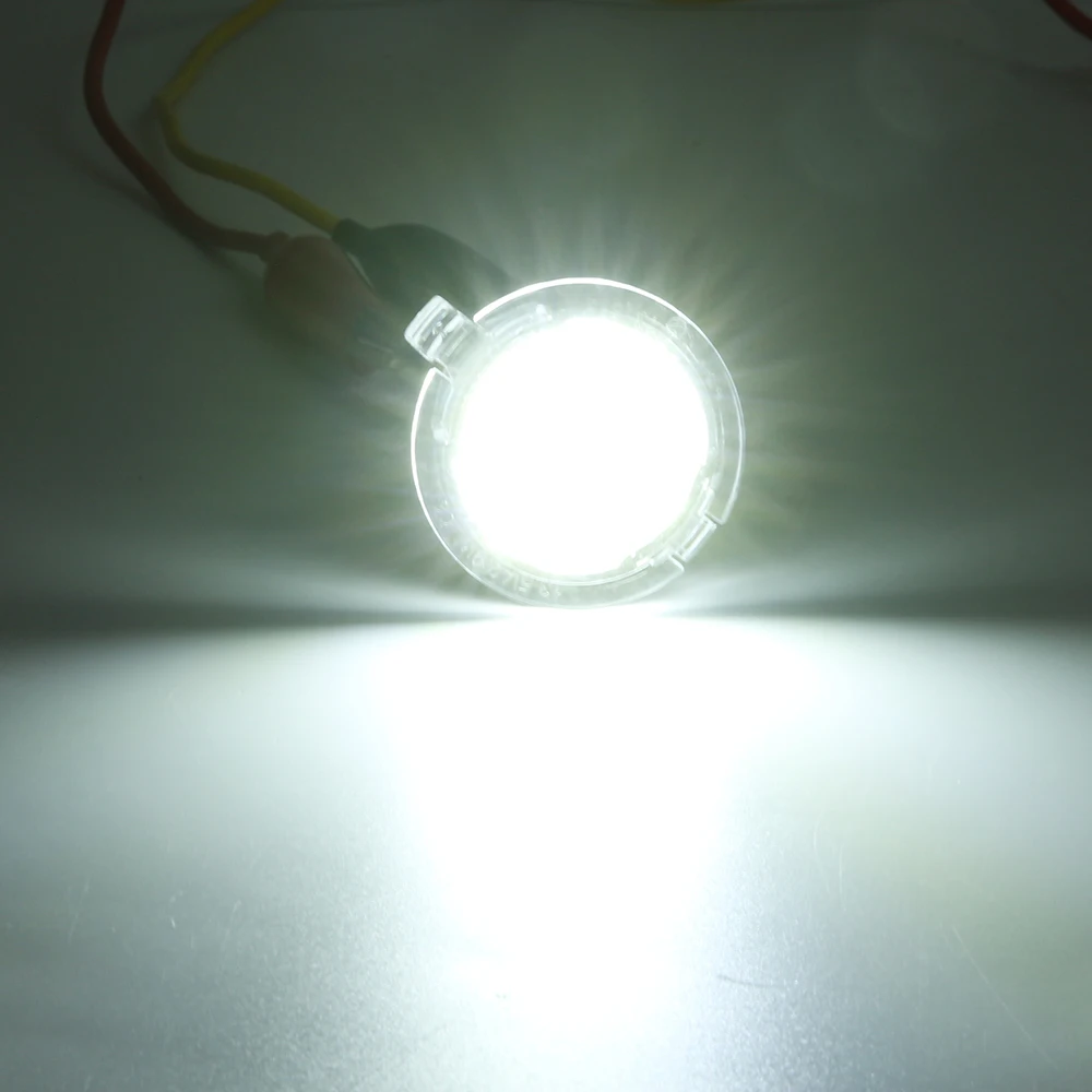 

2Pcs LED Under Side Mirror Puddle Light for Ford Edge Fusion Flex Explorer Mondeo Taurus F-150 Expedition