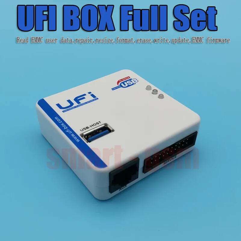 2019 Новый UFi коробка мощный сервис EMMC инструмент для чтения данных пользователя EMMC ремонт Размер Формат, стереть записи обновление прошивки