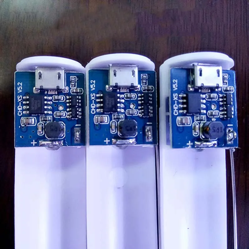 DIY 18650 Внешний аккумулятор пластиковый корпус чехол микро USB порт внешний аккумулятор коробка внешний аккумулятор без держателя батареи цилиндрический алюминиевый сплав