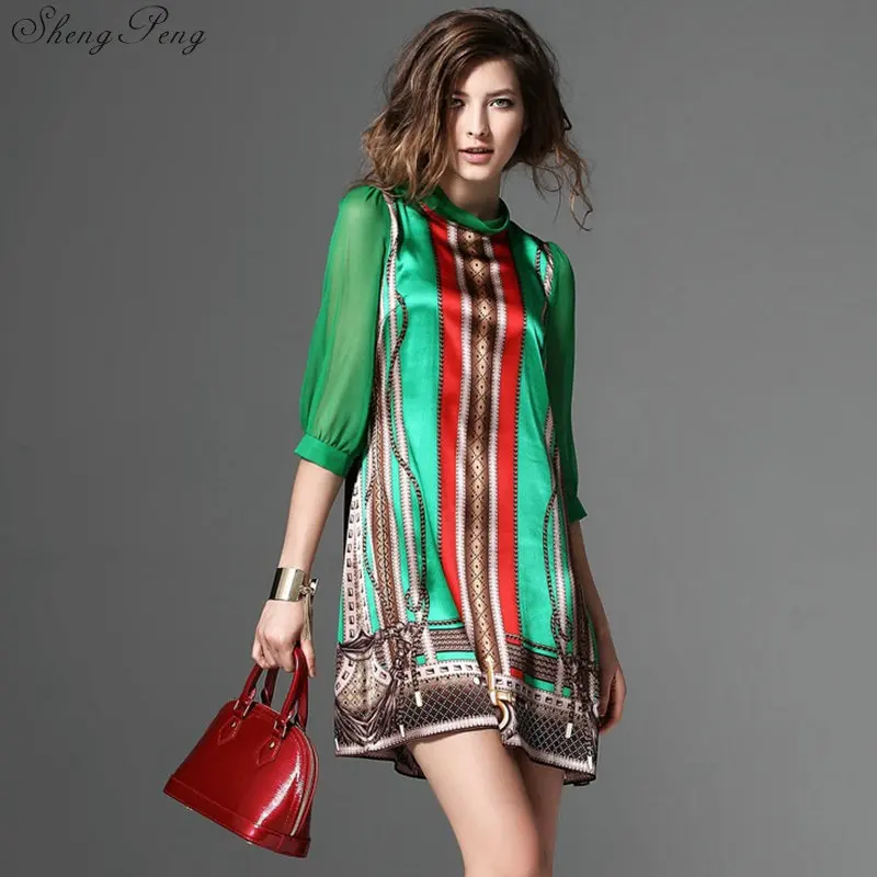 

Hippie bohemian style boho hippie dress mexican embroidered dress boho chic dresses Q531