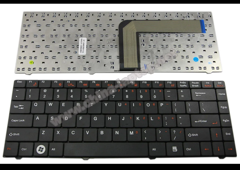 

New Laptop keyboard for Teclado Notebook Cce Wm52c T52c T31 J95 Intelbras I22 I210, HASEE F233 Black US Version - V092339AS1