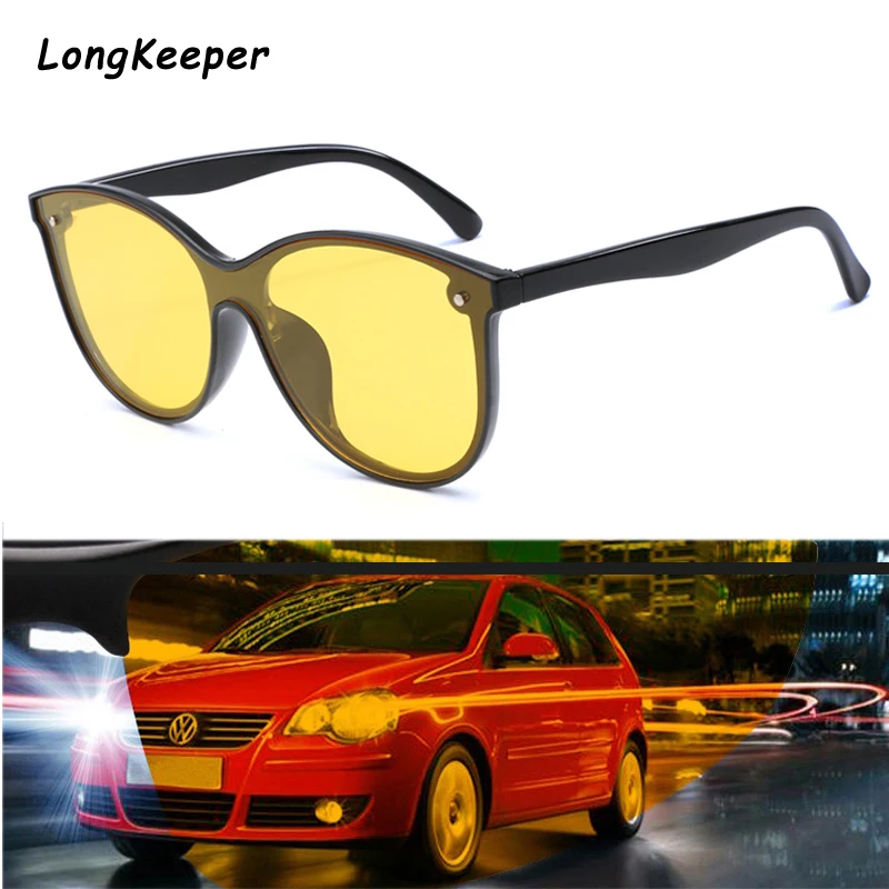 Round Cateye Sunglasses Women Sunglass Polarized Round Glasses For Men Sun Glasses Night Vision Eyeglasses Driving Oculos de sol