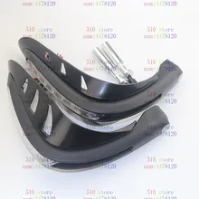 Универсальный мотоцикл защитные накладки для мотокросса Руки Охранников один комплект Комбинации Руль Протектор с светодио дный поворотов