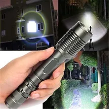3000LM XM-L T6 LED Zoomable Flashlight Focus Torch Lamp Light 5-mode