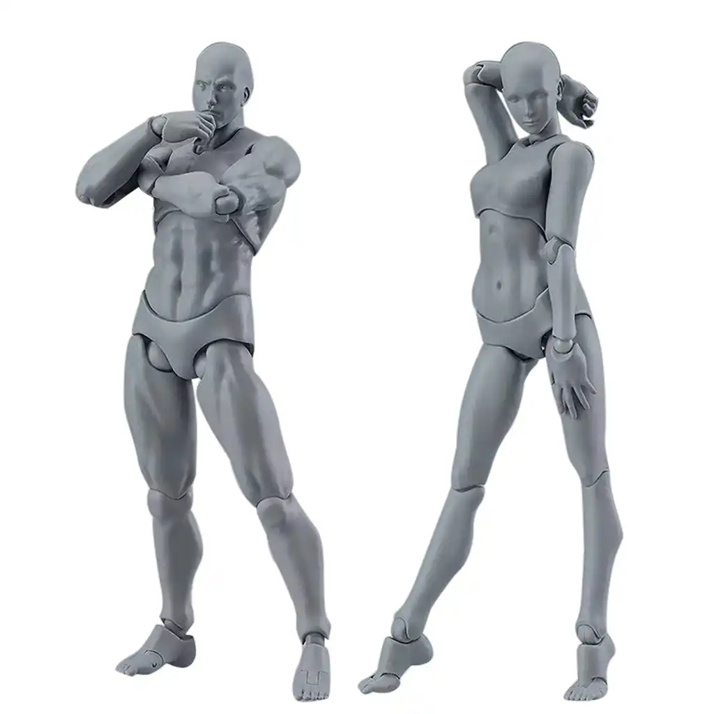 13cm Action Figure Toys Artist Movable Male Female Joint