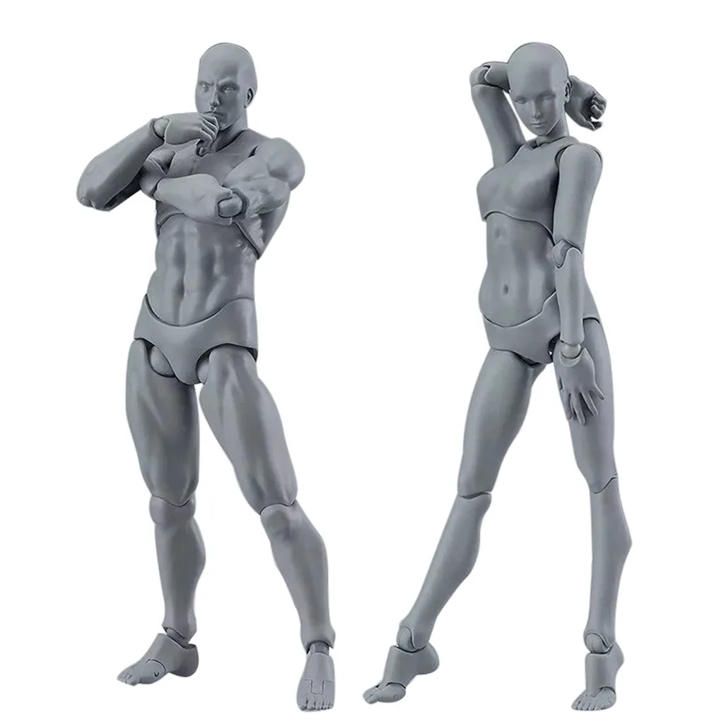 

Anime Archetype He She Ferrite Figma Movable Body Feminino Kun Body Chan PVC Action Figure Model Toys Doll for Collectible 2019