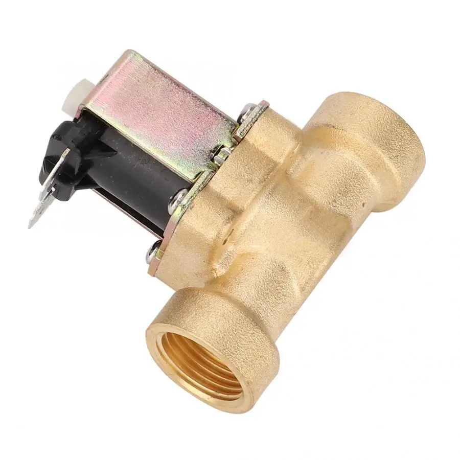 Электрический магнитный пластиковый электромагнитный клапан G1/2