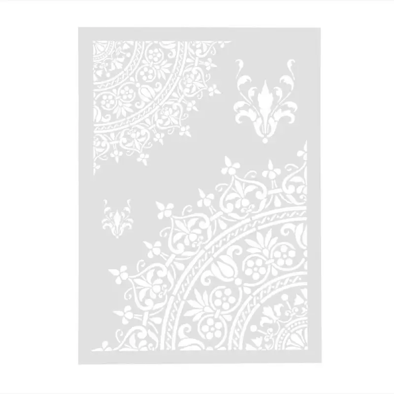 

Fondant Cake Stencils Coffee Template Buttercream Spray Mold Home DIY Cake Drinks Decorative Spray Mold Kitchen Gadgets