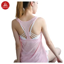 Women Sporting Top Fitness Tank Top Female Breathable Workout Vest Fitness Exercise Runs Clothing Tee Top Summer Vest