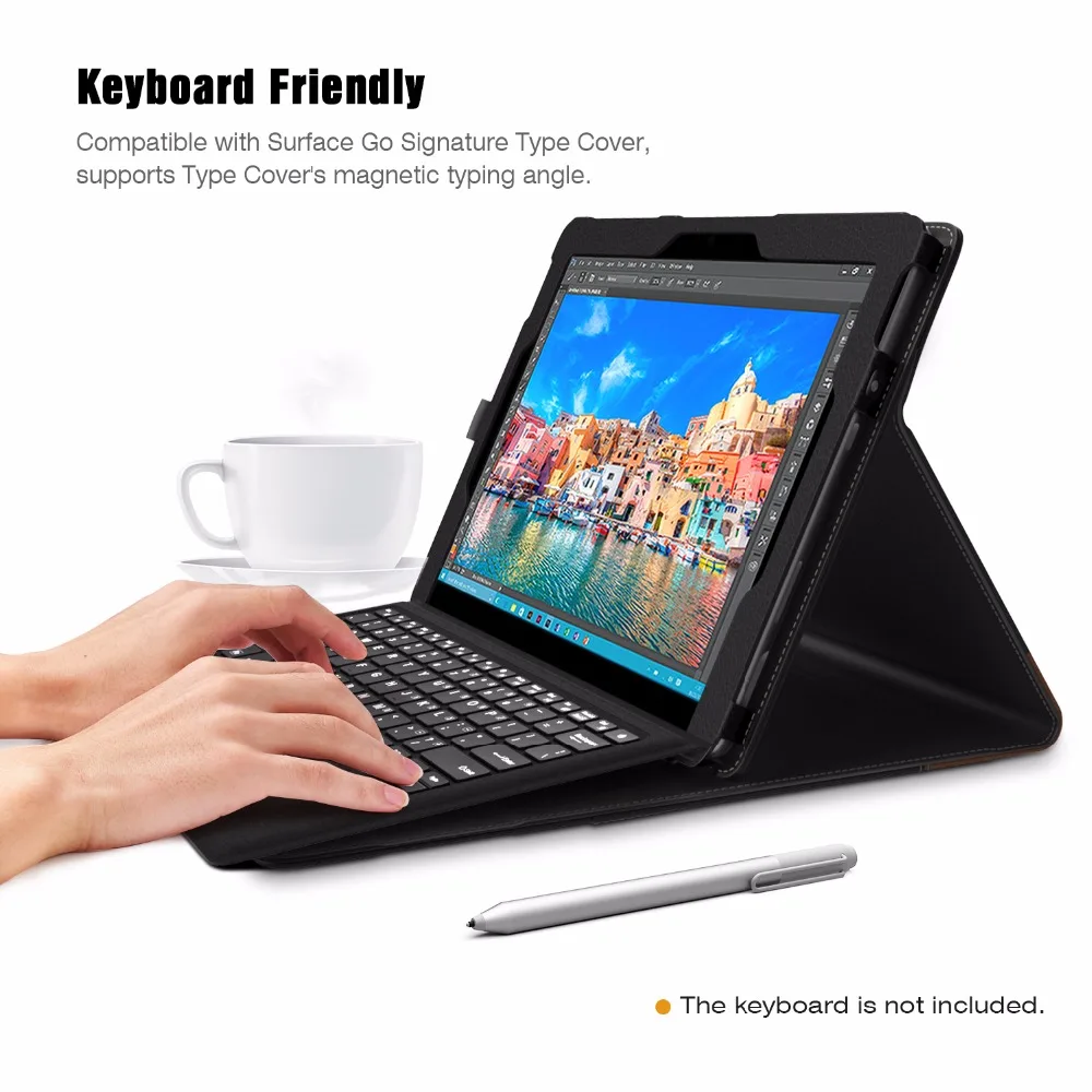 Чехол для Microsoft Surface Go тонкий складной чехол подставка с несколькими углами