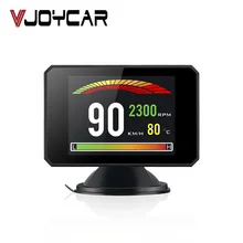 VJOYCAR P16 3.9''HD TFT Car Hud Head Up Display On-Board Computer OBD2 Speedometer Turbo Boost Pressure Alarm Diagnostic Tool 