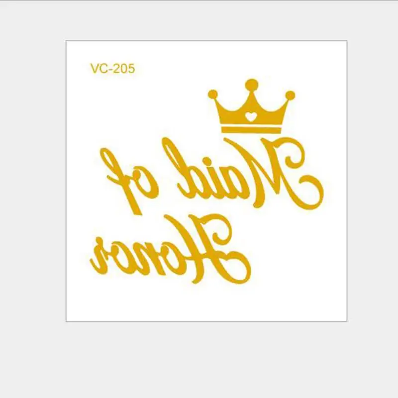 19 Sale Flash Metal Waterproof Temporary Sticker Gold Color Stripe geometry Men Women Water Transfer Tattoo Sticker Body Art - Цвет: 19