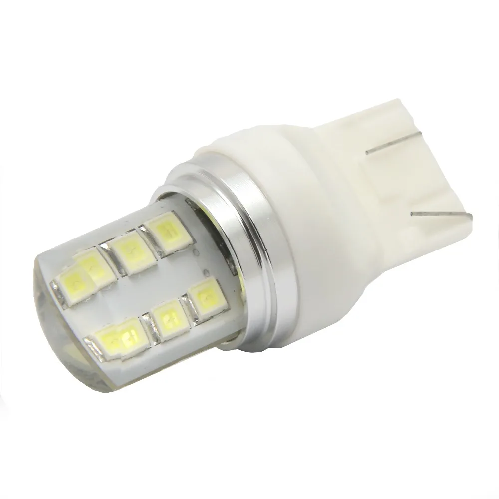 10X T20 LED Strobe Flash Bulbs - Switchback Tail/Brake Lights, 12V, 6000K White 4 thumbnail image