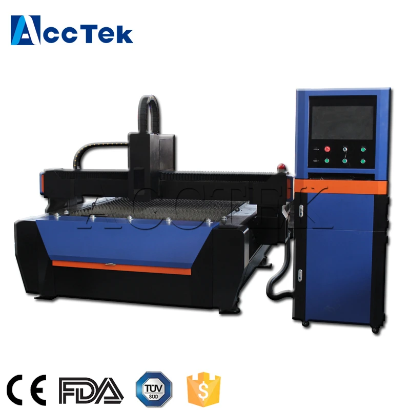 CE FDA ISO стандарт AccTek AKJ1330F лазерная машина для лазерной резки kesim makinesi fiber metal|Фрезы