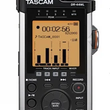 TASCAM DR-44WL линейная импульсно-Кодовая Модуляция Регистраторы последняя Беспроводной Wi-Fi транспортного контроля за удаленный запуск WAV/BWF или MP3 запись