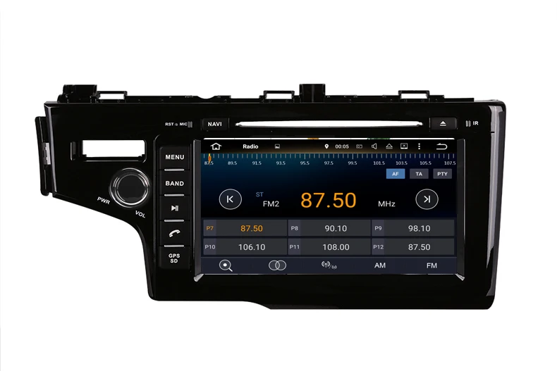 Sale 8inch 1024*600 octa core Android 9.0 4G RAM 64G ROM Car Radio GPS for HONDA fit left driving with gps navigation wifi USB DVD 2