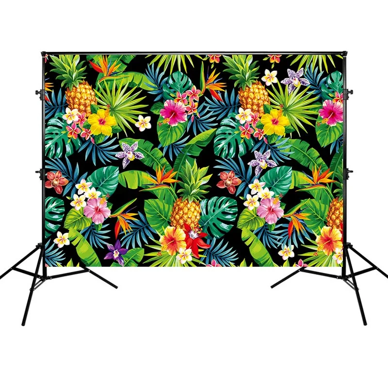 

Pineapple Photography Backdrops Spring Background for Photo Studio Birthday Party Backdrop Polyester Cloth