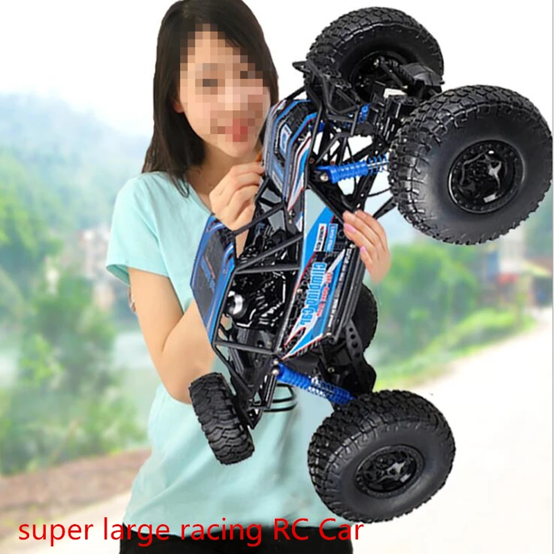 

all Terrain Scale 48CM super large racing RC Car 4WD driving big foot RC Car rock climber off road car model charged toy car