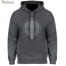 Odin Vikings толстовка мужская Viking Berserker стильные толстовки зима ТВ Шоу толстовка с капюшоном черный серый белый бренд толстовка
