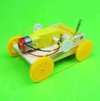 

Four Wheels Driving Car Model Accessories Gear for Making Invention Science Experiment Toy Science Model Course Material Diy