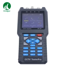 NF-707 CCTV тестер кабельный тестер трекер PAL/NTSC многосистемная цветная панель видео генератор с 3,5 дюймов TFT lcd цветной экран