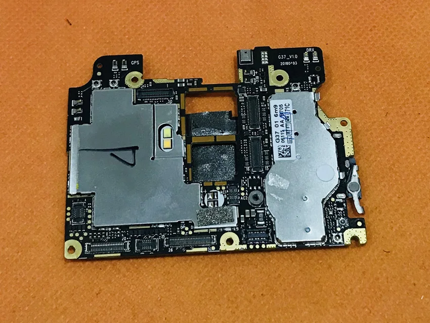  Original mainboard 6G RAM+128G ROM Motherboard for UMIDIGI Z2 Pro Helio P60 Octa Core Free Shipping
