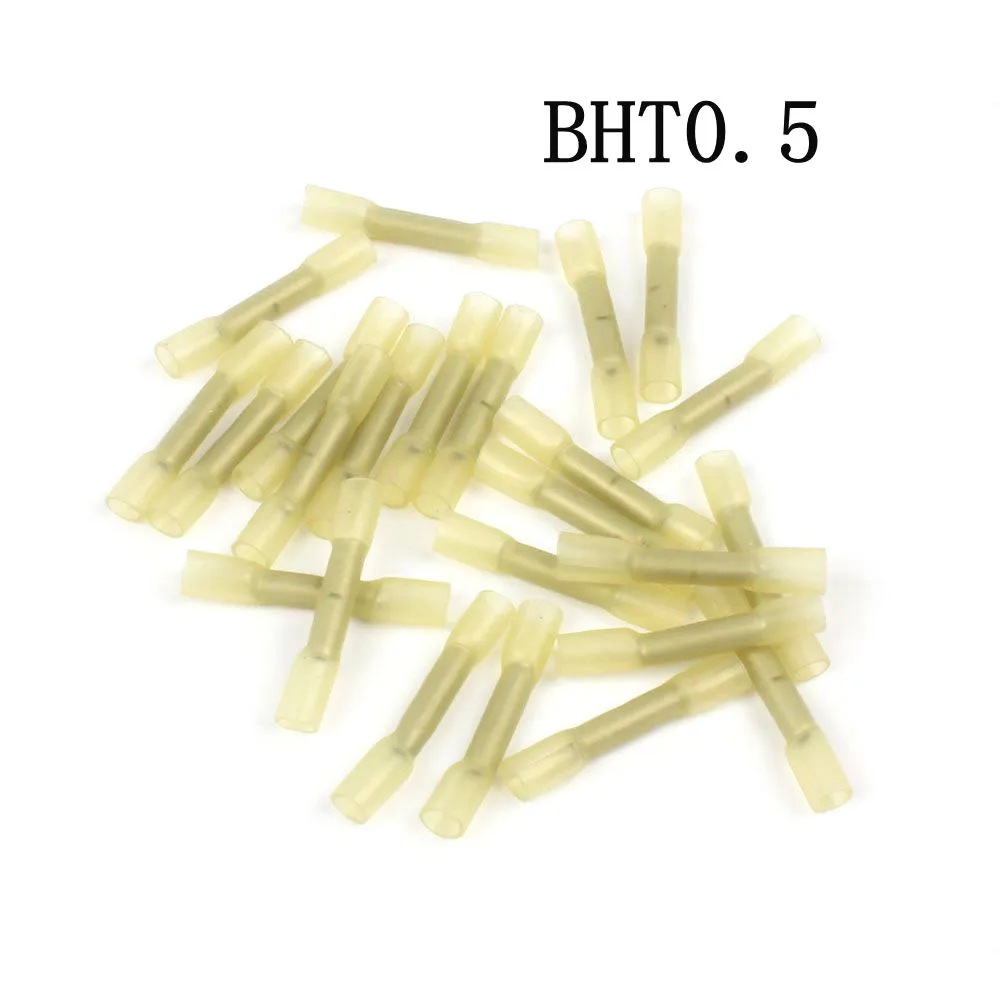 

NEW 20PCS BHT0.5 Heat shrink waterproof Middle connector terminal nylon brass terminal BHT ratchet PLIER