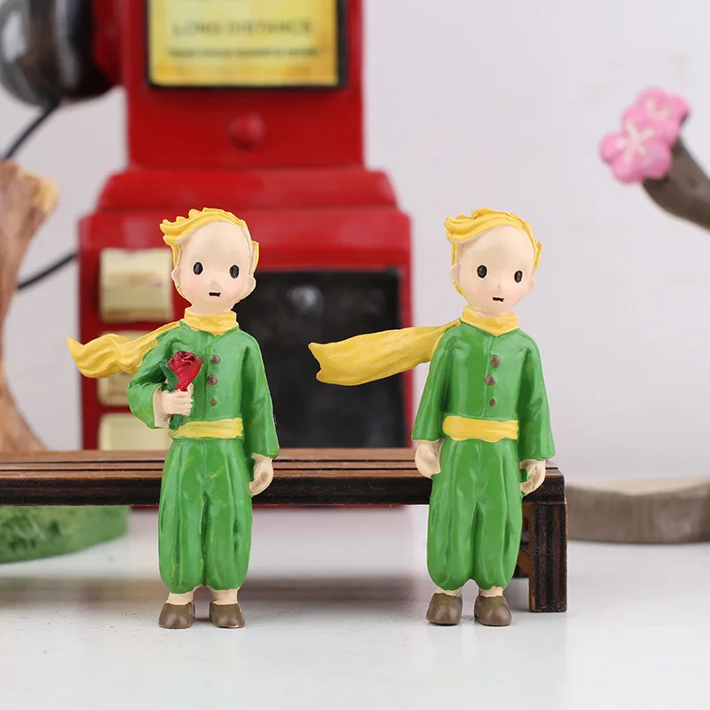 Полимерные Мини фигурки Маленького принца настольные поделки орнамент стоячая