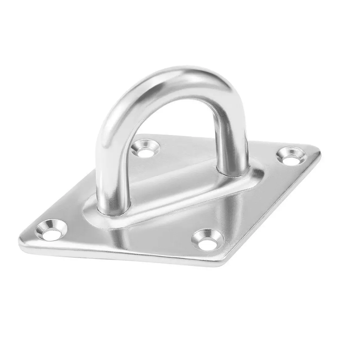 

304 Stainless Steel 12mm Thick Ring Sail Shade Pad Eye Boat Rigging