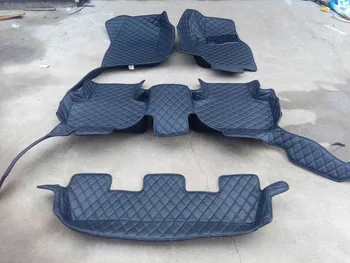 

Best & Free shipping! Custom special floor mats for Right Hand Drive Toyota Highlander 7 seats 2013-2007 waterproof good carpets