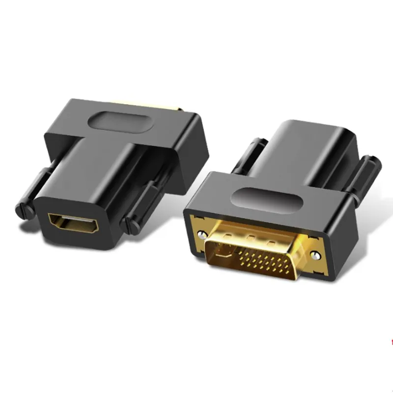 

DVI to HDMI adapter line display screen projector output hdmi female to dvi-d converter head SL3