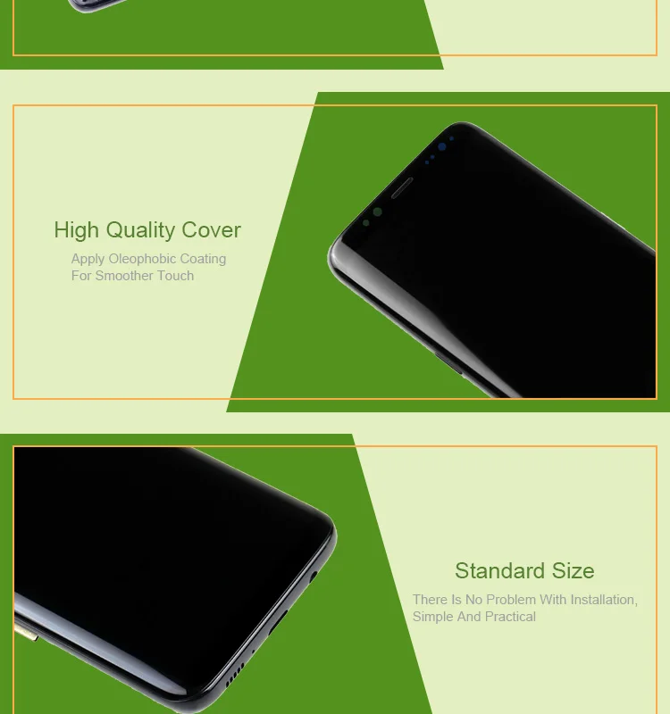 Fftrends 1 шт. супер AMOLED ЖК-дисплей для samsung Galaxy S8 Plus дисплей OEM экран сенсорный дигитайзер сборка Замена с набором