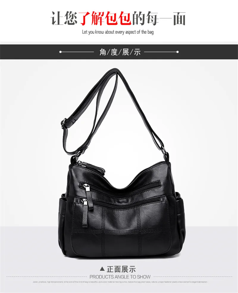 Мягкая женская сумка-мессенджер из омытой кожи, роскошная сумка, sac bandouli re femme, дизайнерская женская сумка через плечо, винтажные сумки на плечо tas