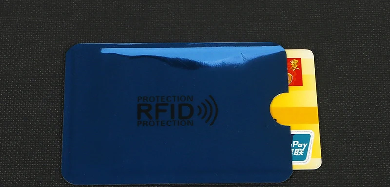 5 шт. Противоугонный Rfid кредитный держатель для карт банк Id карта Обложка держатель ID защитный чехол портативный визитница безопасность