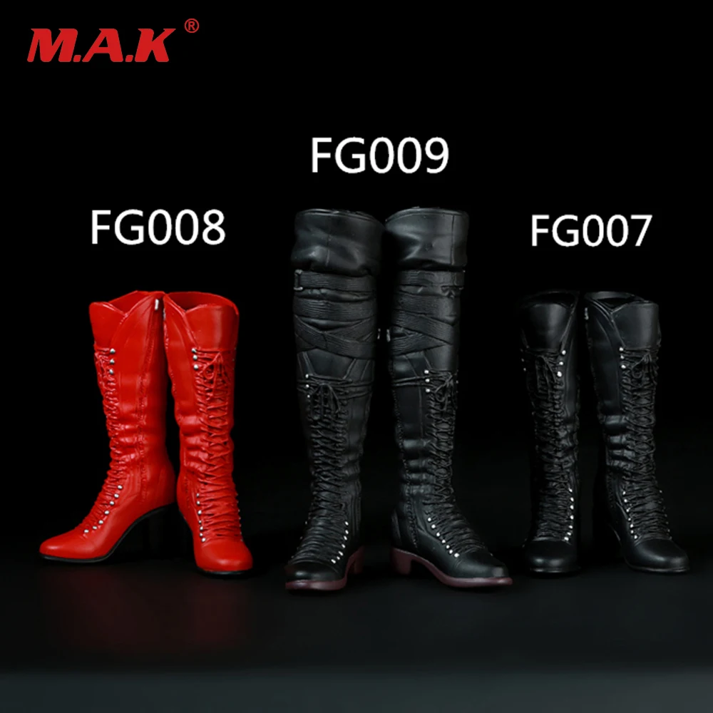 

1/6 Scale Female Boots Shoes Model for 12 inches Female Steel Skeleton Jiaodoll PH Body Figure