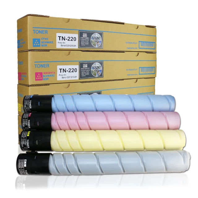 Best Offers TIANSE hot selling! Compatible Color Toner Cartridge TN220 BK C M Y Used For Konica Minolta Bizhub C221/221S/281 C7122 printer Best Offers TIANSE hot selling! Compatible Color Toner Cartridge TN220 BK C M Y Used For Konica Minolta Bizhub C221/221S/281 C7122 printer