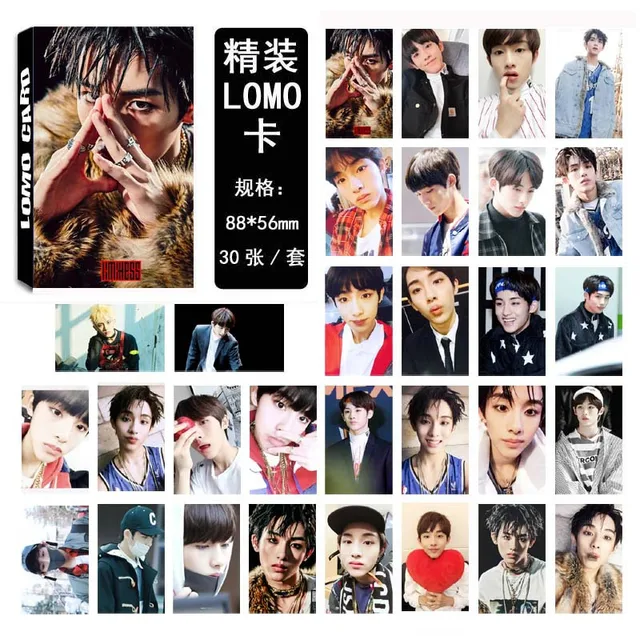 Best Offers [MYKPOP]NCT 127 WINWIN FIRE TRUCK LOMO Cards New Fashion K-POP Paper Photo Card HD Photocard SA18030526