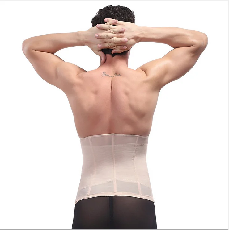 XS S M L XL 2XL 3XL Plus size Black Latex corset men male bodysuit weight loss waist slimming corset men shaper body