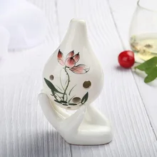 Ocarina 6 отверстий короткий рот керамический C Ключ музыкальный инструмент профессиональный для начинающих ED